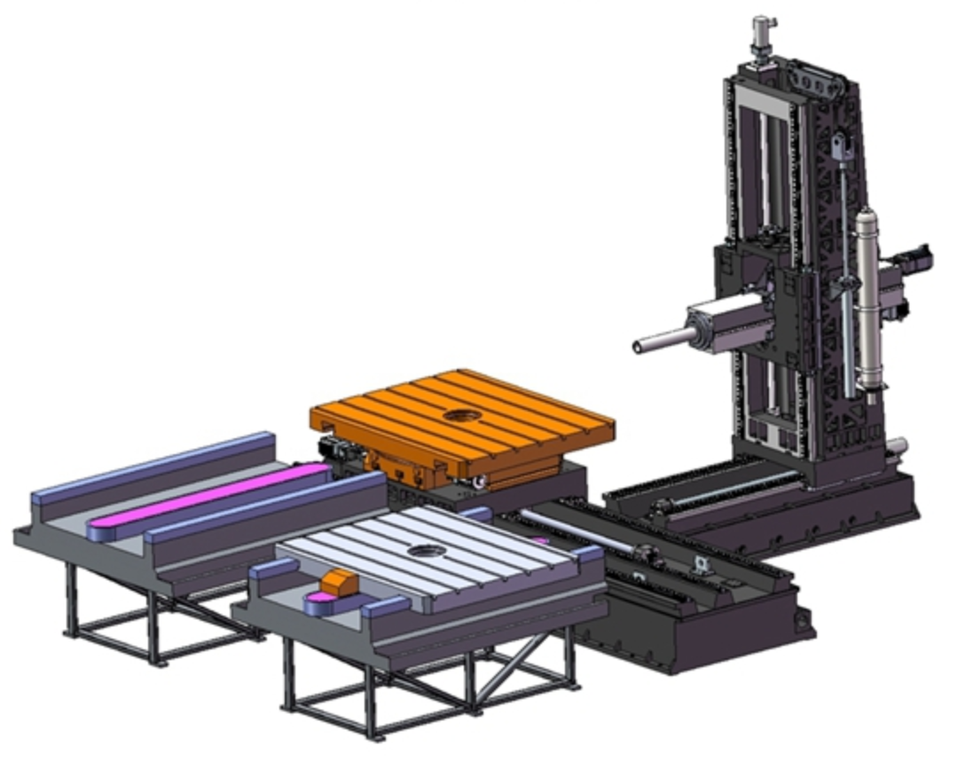 斜床身铣打机与平床身铣打机选型对比